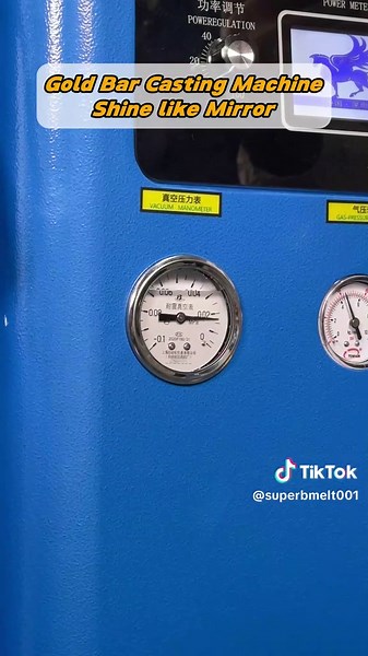 Vacuum Ingot Casting for Perfect Mirror-Finish Gold Bars