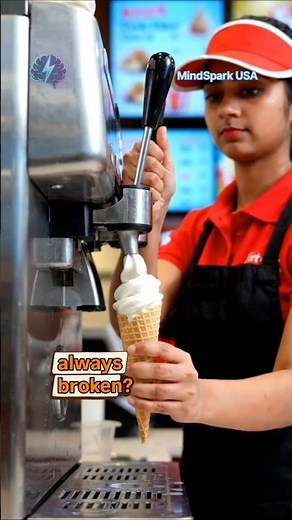 “Why McDonald’s Ice Cream Machine Is Always Broken 😳”