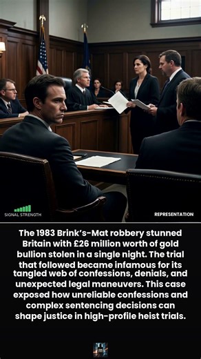 The Brink’s-Mat Gold Heist Trial: Confession Controversy and Sentencing Twist