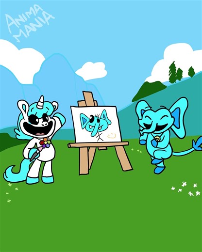 Funny Smiling Critters Animation Bloopers