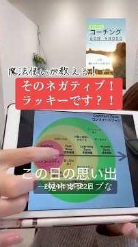 そのネガティブ！ラッキーです？！ #人材育成 #潜在意識 #宇宙の法則#女性起業家