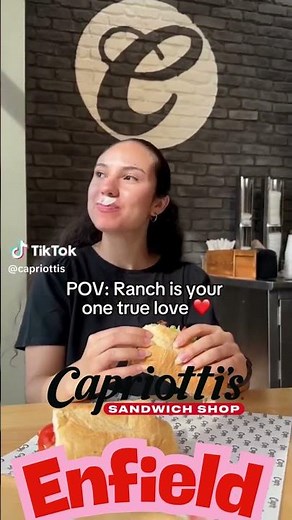 Who else loves ranch this much?❤️ CHICKEN BACON RANCH now available at Capriotti's!