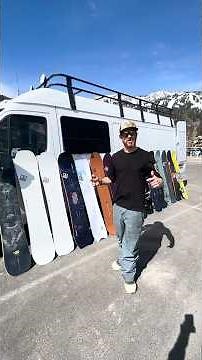 2027 Snowboard Test at Jackson Hole Mountain Resort. All Mountain Freeride Boards