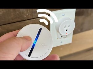 Remote Control Outlet Wireless Wall Switch,Greencyle 1 Remote Control Power Switch with 4 Plugs