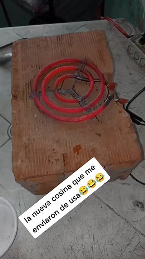 Homemade Electric Coil Demonstration in Workshop