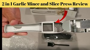 Watch 2 in 1 Garlic Press Review on Amazon Live