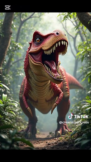 El Dinosaurio Perdido En La Jungla: Una Historia Encantadora