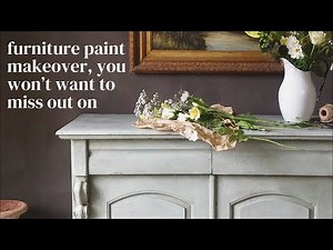 unique furniture makeover, using chalk paint in many different ways, ￼￼