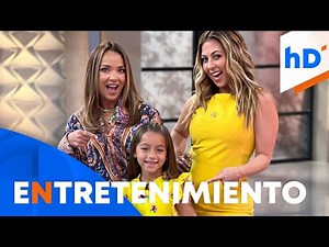 La hija de Adamari López debuta en la televisión | hoyDía | Telemundo