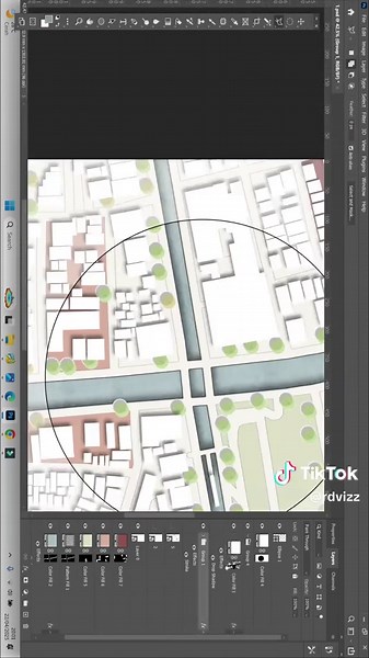 Urban Architecture Masterplan Illustration Concepts