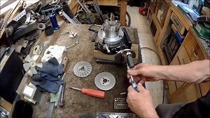 how to setup the t25937 5 inch rotary table and dividing head