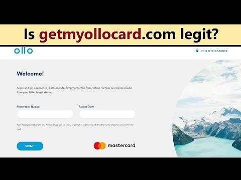 getmyollocard.com - scam or legit website? My review about Ollo Cards!