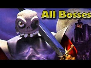 MediEvil (PS1) All Bosses (No Damage)