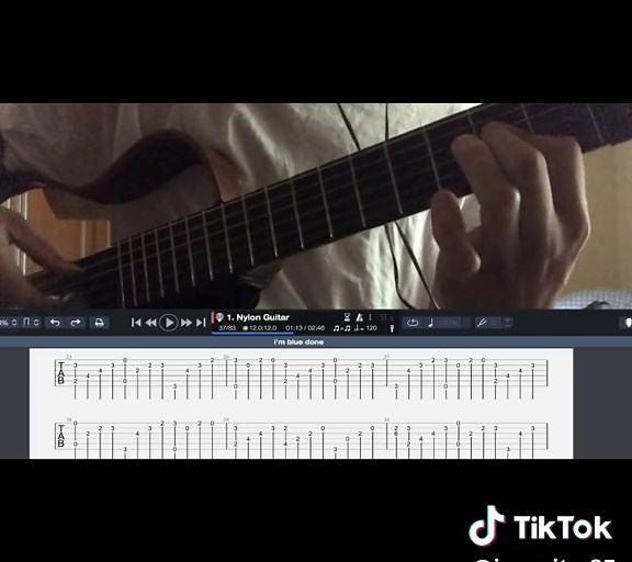 Im blue fingerstyle guitar tabs. https://youtu.be/Gk-S1HA2so0?si=P6sAw2jQutqYzxE- subscribe my new youtubes #imblue #imbluedabadeedabadie #eiffel65blue