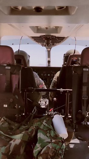 A little engine failure at a high hover training...always an adventure! #helicopter #army #training