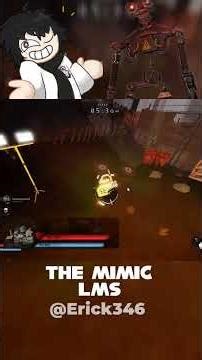 MIMIC VS SECURITY GUARD #roblox #foryou #roblox #shorts #bitebynight #lms
