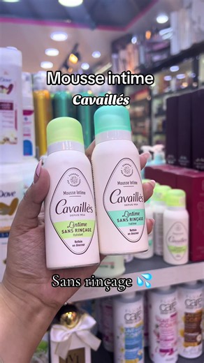 Mousse intime Cavaillés sans rinçage : avis et utilisation