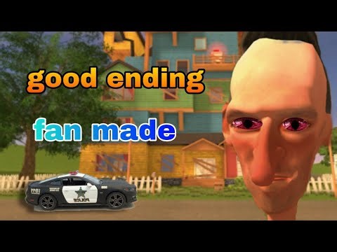 angry neighbor good ending fan made