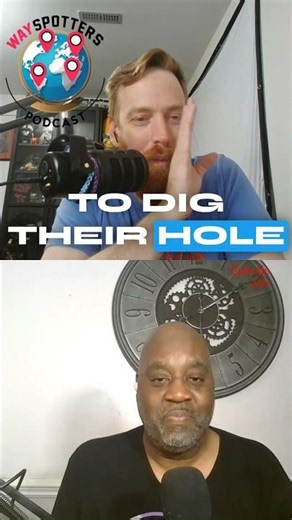 Rule #1 of digging a hole: