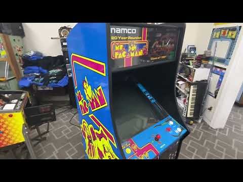 Repairing a Home Use Only Namco Ms. Pac-Man Galaga Reunion Arcade Game...