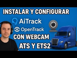 How to Automatically Install and Configure AiTrack and OpenTrack with Your Webcam | ATS and ETS2...