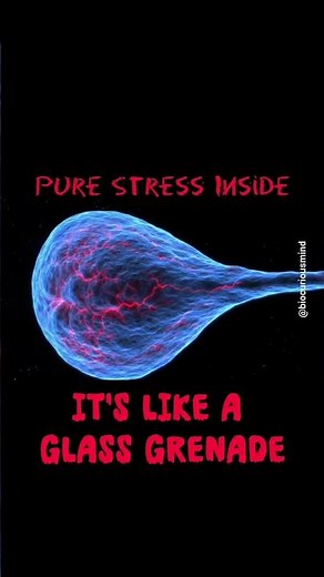 Unbreakable glass... that explodes? #science #shorts #PhysicsTrick #PrinceRupertsDrop