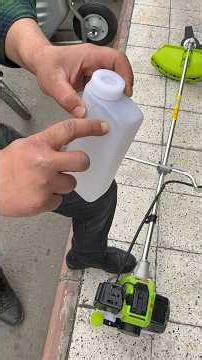 NASIL ÇALIŞTIRILIR? Benzinli Tırpan, Ot biçme makinesi, Hızar! Benzin Yağ karışımı nasıl olmalı?