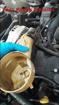 Ford power steering reservoir replacement.