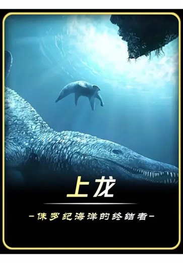 头骨2.5米，咬合力是湾鳄3倍，它才是真正的海洋终结者！ #上龙 #科普 #科普一下 #神奇动物在抖音 #知识前沿派对