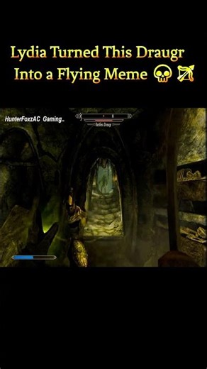 Lydia Turned This Draugr Into a Flying Meme 💀🏹
