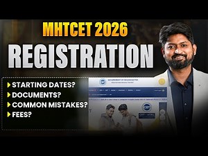 MHT-CET 2026 Registration ? | Dates, Documents, Common Mistakes #mhtcet2026
