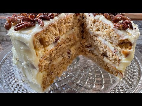 MAPLE PECAN CAKE