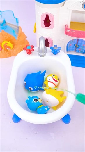 Pinkfong Baby Shark Swimming Bubble Maker Miniature Unboxing & Review | ASMR Video