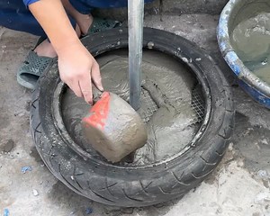 274K views · 3.3K reactions | Recycled Ideas Of Making Coffee table, Chair From Tires. | Creative Crafts | Facebook