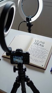 Vlog Ideas Setup | Premium Stock Video Footage
