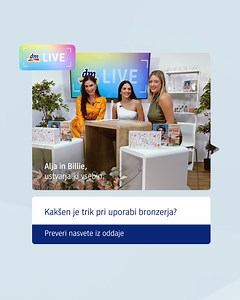 17 reactions | Si zamudil/a prvo praznično oddajo dmLIVE?️ Brez skrbi, zate imamo veliko idej za letošnje obdarovanje, lahko pa upoštevaš tudi nasvet deklet @chicasinmexxico Alje in Billie, ki sta nam ga zaupali v videu. Še več lepotnih idej za prihajajoče praznike pa najdeš tukaj: www.dm.si/bozic  #dm #dmSlovenija #dmLIVE | dm drogerie markt Slovenija | Facebook