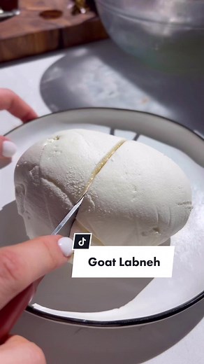 Homemade Goat Labneh Recipe with Herby Oil