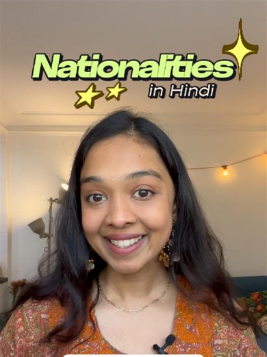 Learn Nationalities in Hindi for Beginners