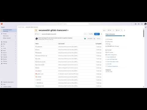 SecureOrbit Demo | Real-Time AI Security Gate for GitLab Merge Requests