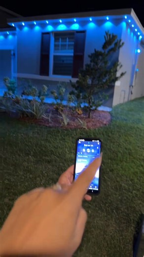 Smart Rainbow LED Permanent Outdoor Lights are absolutely incredible! Effortlessly control them from your phone with endless color options. Brighten up your house and instantly create a vibrant, festive atmosphere! | Aboutwith | Facebook