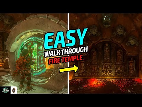 EASY FIRE Temple Complete Walkthrough | The Legend of Zelda Tears of the Kingdom