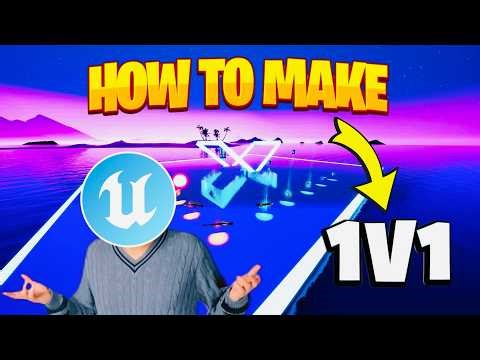 Die BESTE 1v1 Map selbst bauen?! (UEFN Tutorial 🔥)