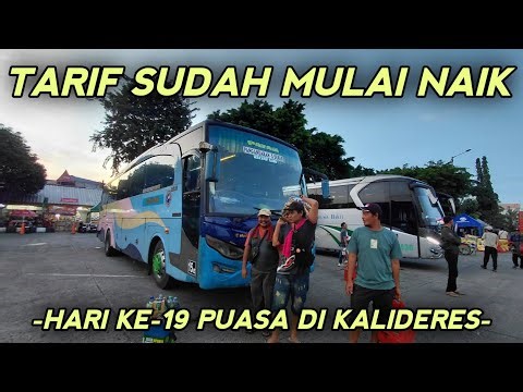 Some of the toll rates have gone up & the terminal is a bit livelier●19th day of fasting at the K...