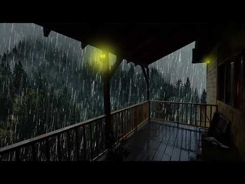Lluvia Relajante Para Dormir - Sonido de Lluvia y Truenos, Rain Sound for Sleeping, Study #326