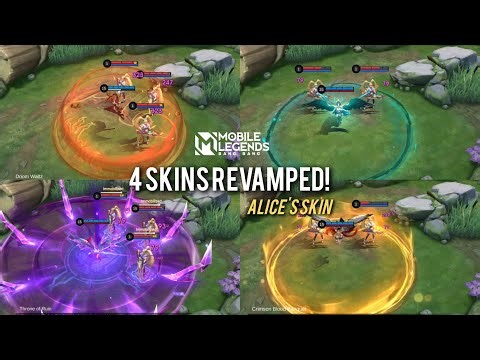 New Skill Effect 4 Alice's Skins Revamped! | MLBB
