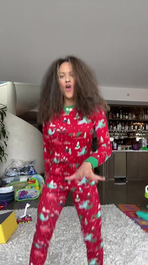 Jiggling in Christmas Pajamas | RHOP Ashley Darby