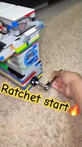 Ratchet start🔥 #engine #legoengine #lego #enginebuilding #legomotor