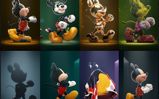 【迪士尼100周年】米奇，变身！