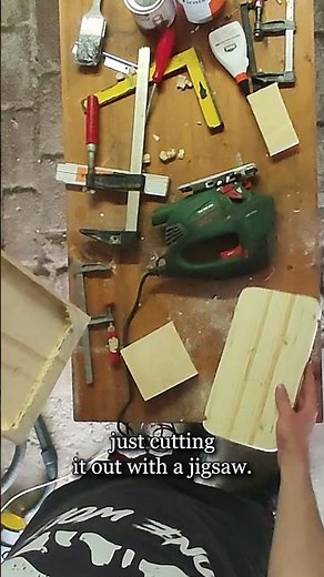 Building a lyre - Part 4: Open Part At the Top 🌟 Full video on my channel!