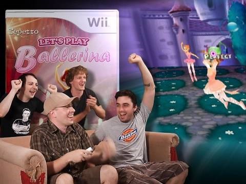 Let's Play Ballerina! - Video Games AWESOME!